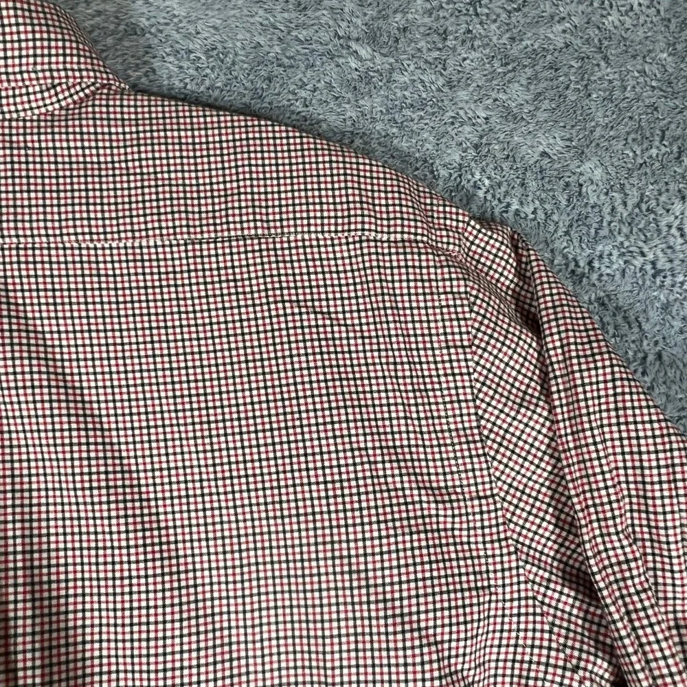 Polo Ralph Lauren Mens Classic Fit Red Plaid Check‎ Button Down Shirt 15.5 32/33